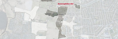 Kort over Boserupkilen Øst